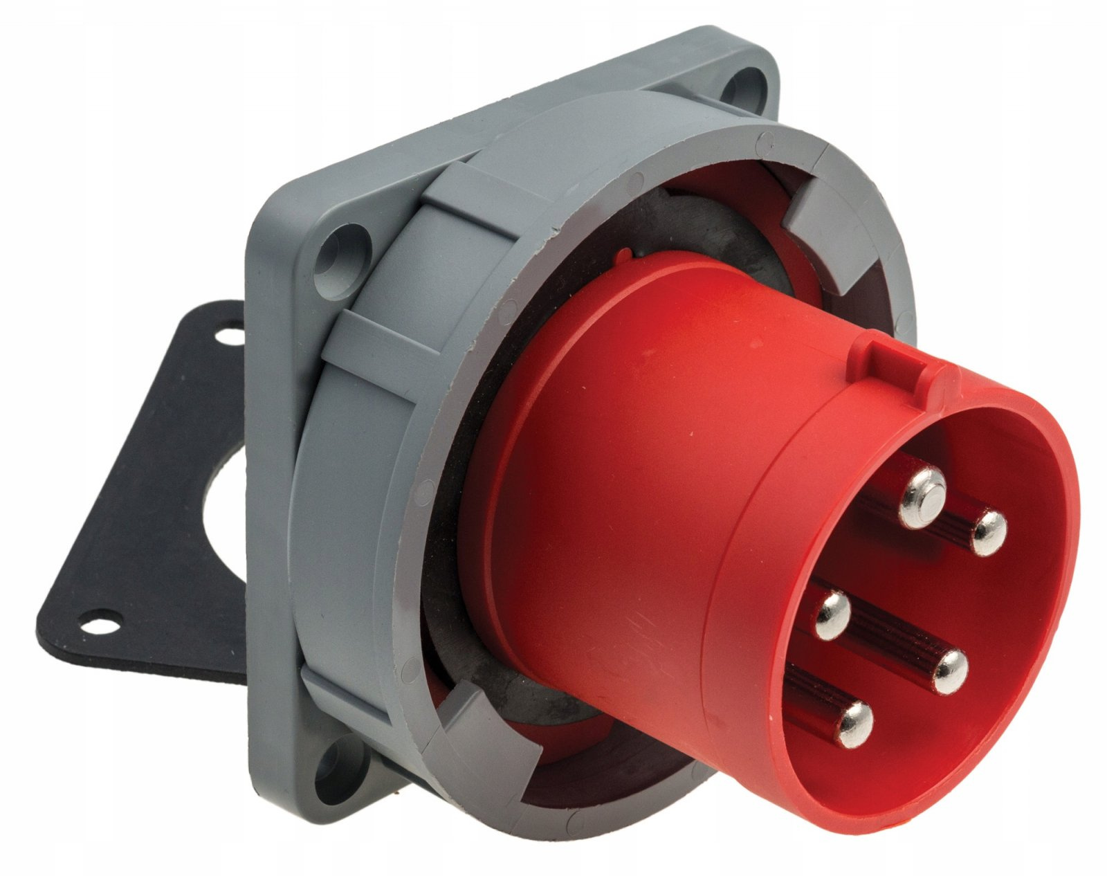 Silová zástrčka Tabulková zástrčka 400V 63A 5P IP67 Pawbol