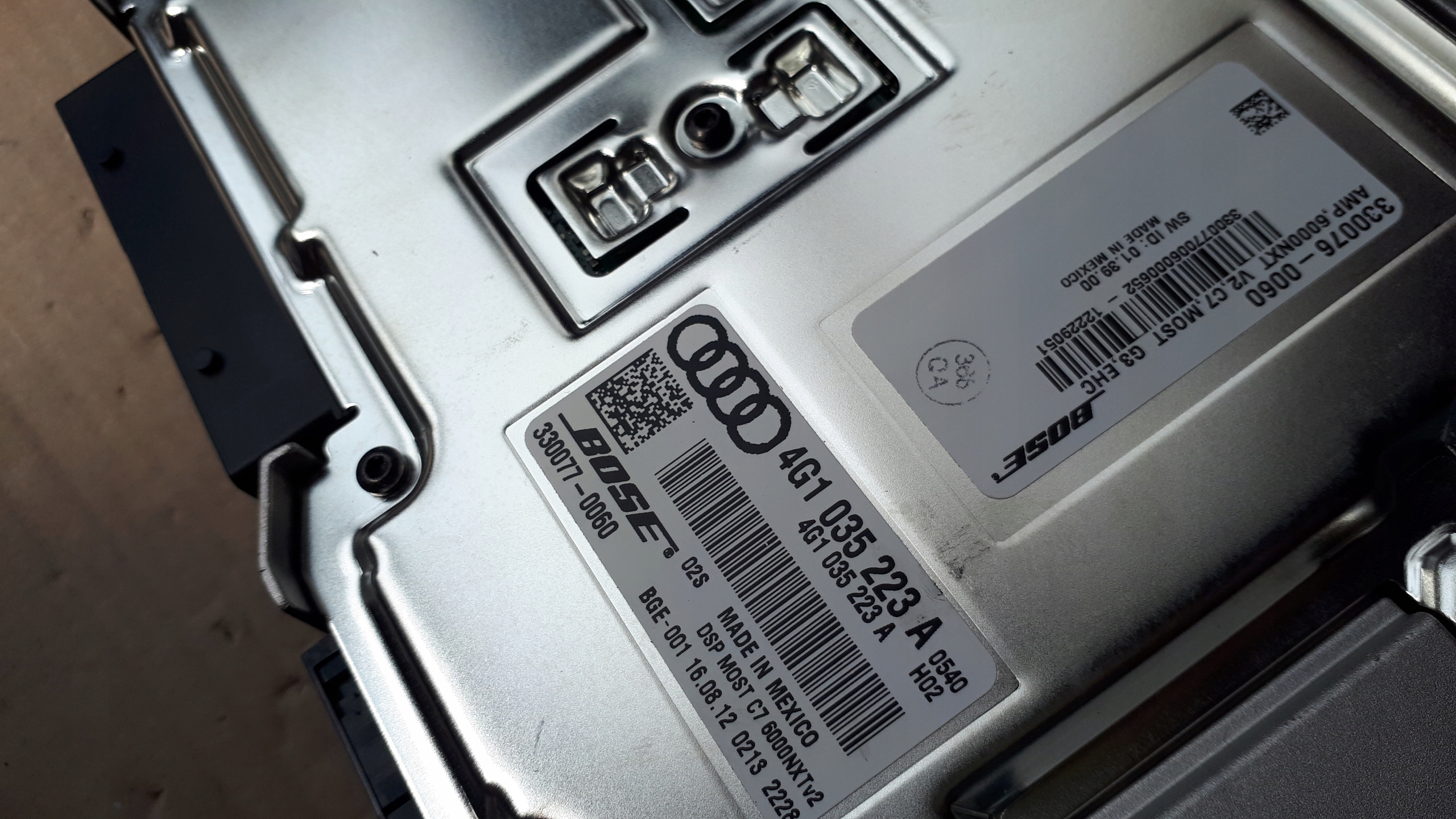 S6 C7 4G A6 amplifier BOSE 4G1035223A A7 S7