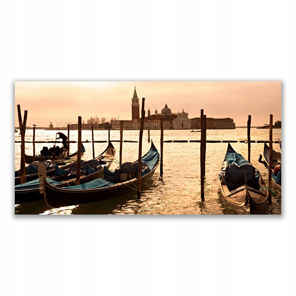 

Obraz akryl wiszący 120x60 Łódka Morze Krajobraz