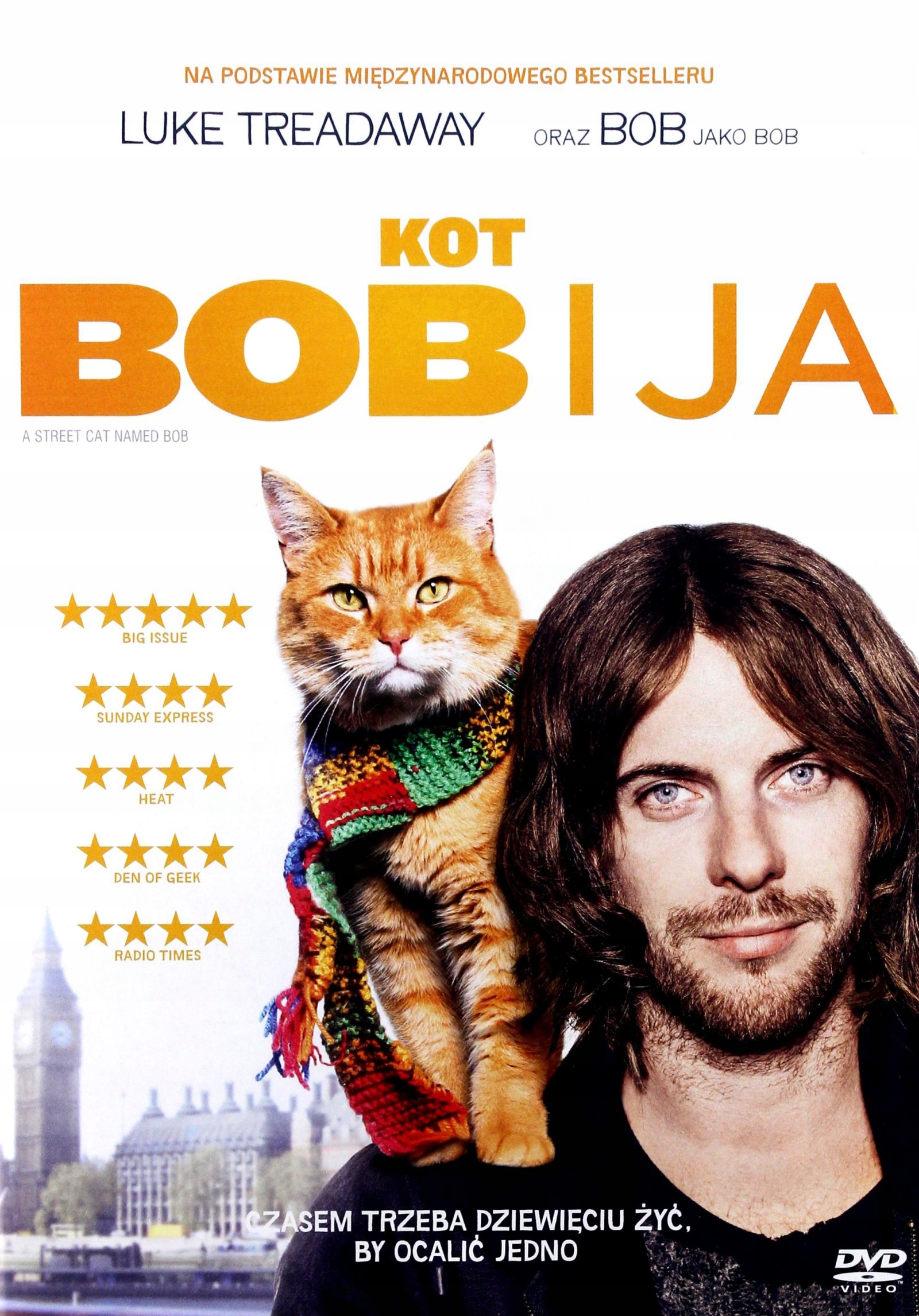 KOT BOB I JA (DVD)