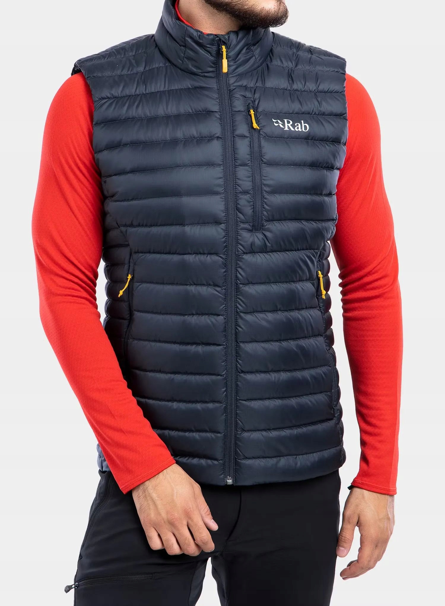 Péřová vesta Rab Microlight Vest beluga M