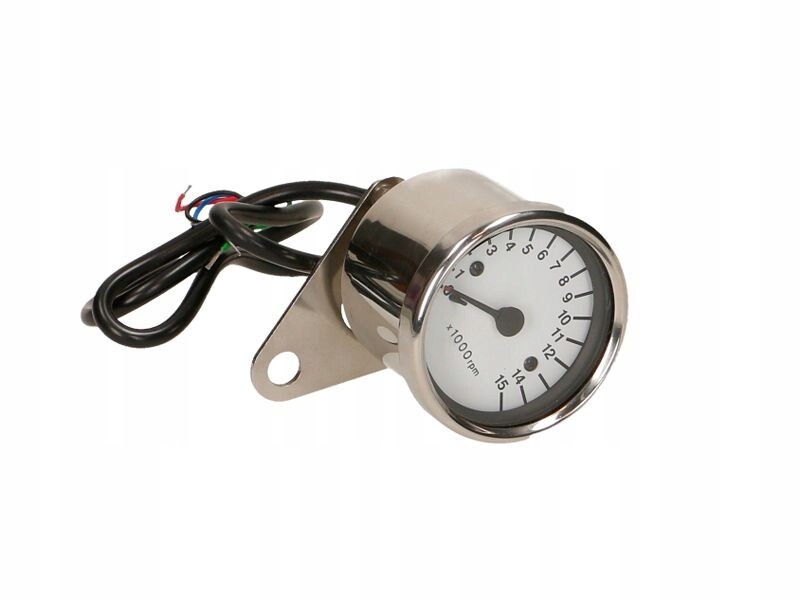 OBR.15 - ТАХОМЕТР С БЕЛЫМ ЦИФЕРБЛАТОМ -15 ТЫС.