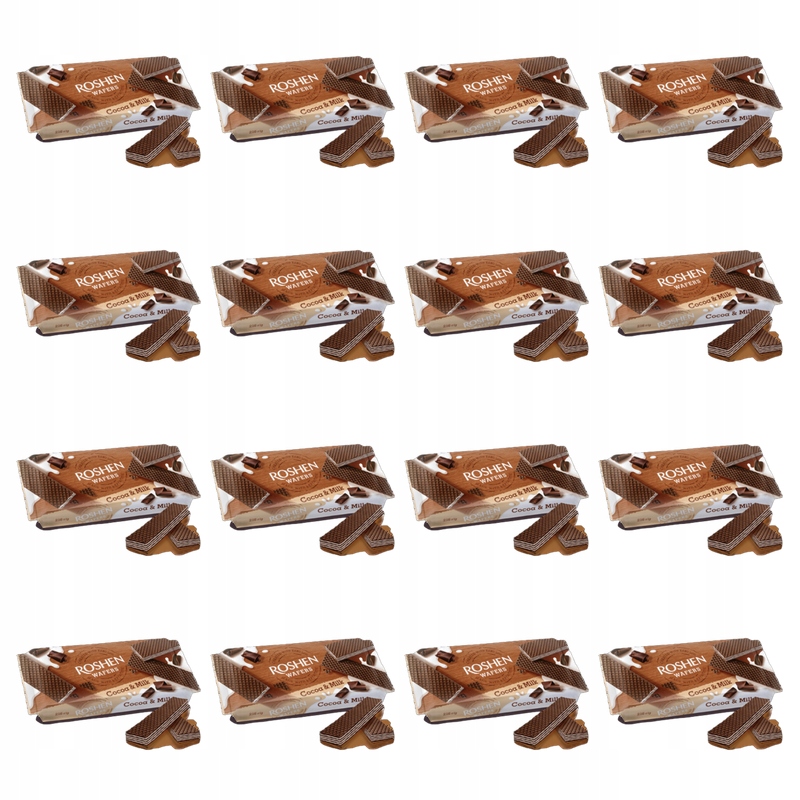 Wafers Cocoa&Milk 216 g X16