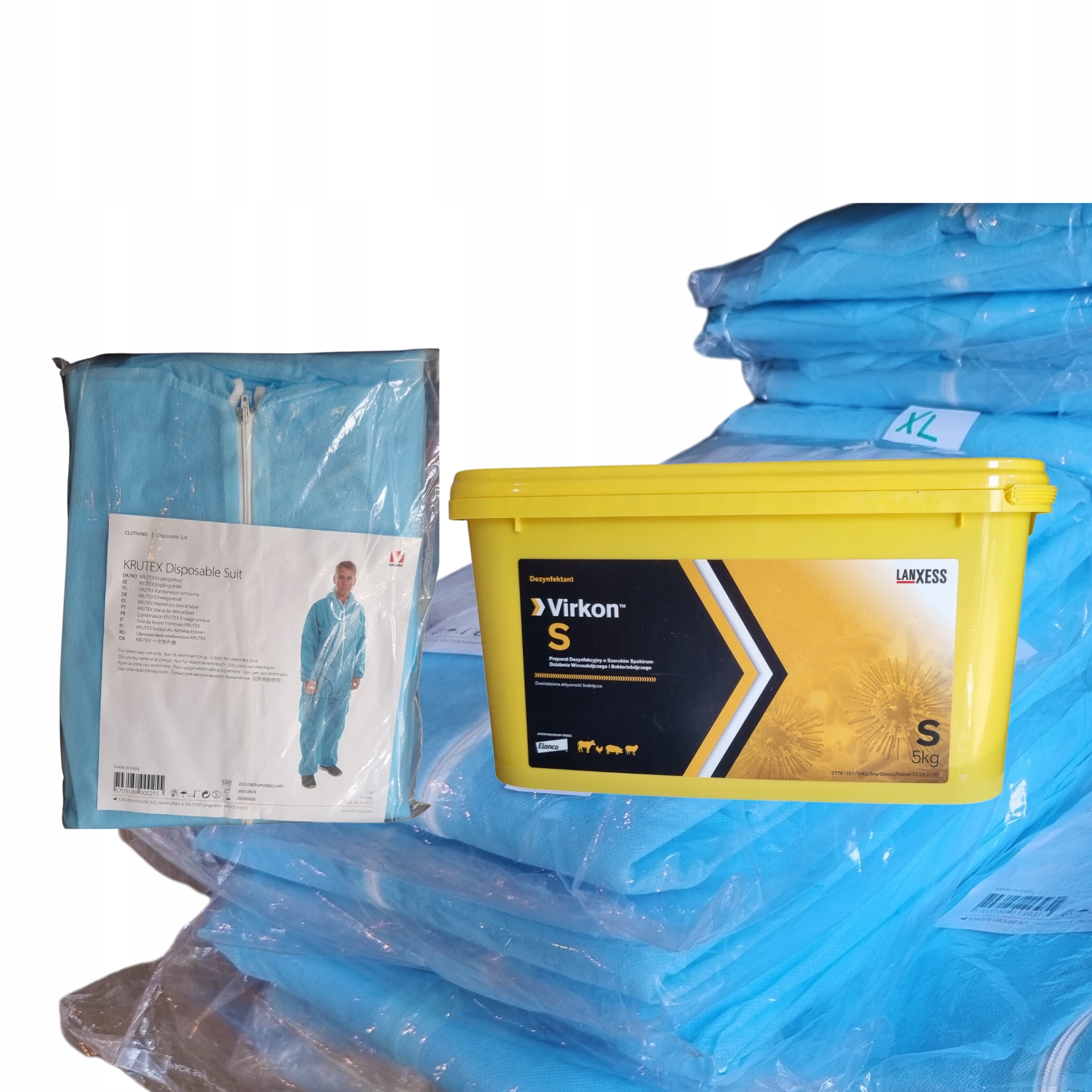

Środek do dezynfekcji Virkon S 5 kg+kombinezon