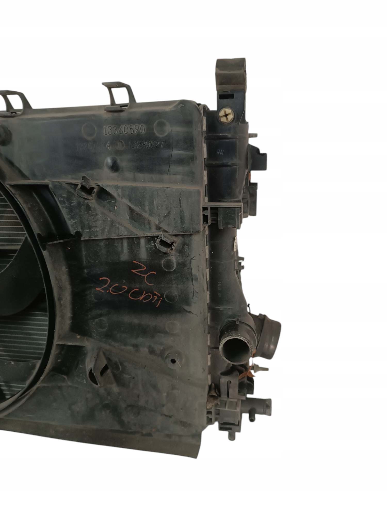 chladič ventilátor KOMPLET 2.0 CDTI OPEL ZAFIRA C