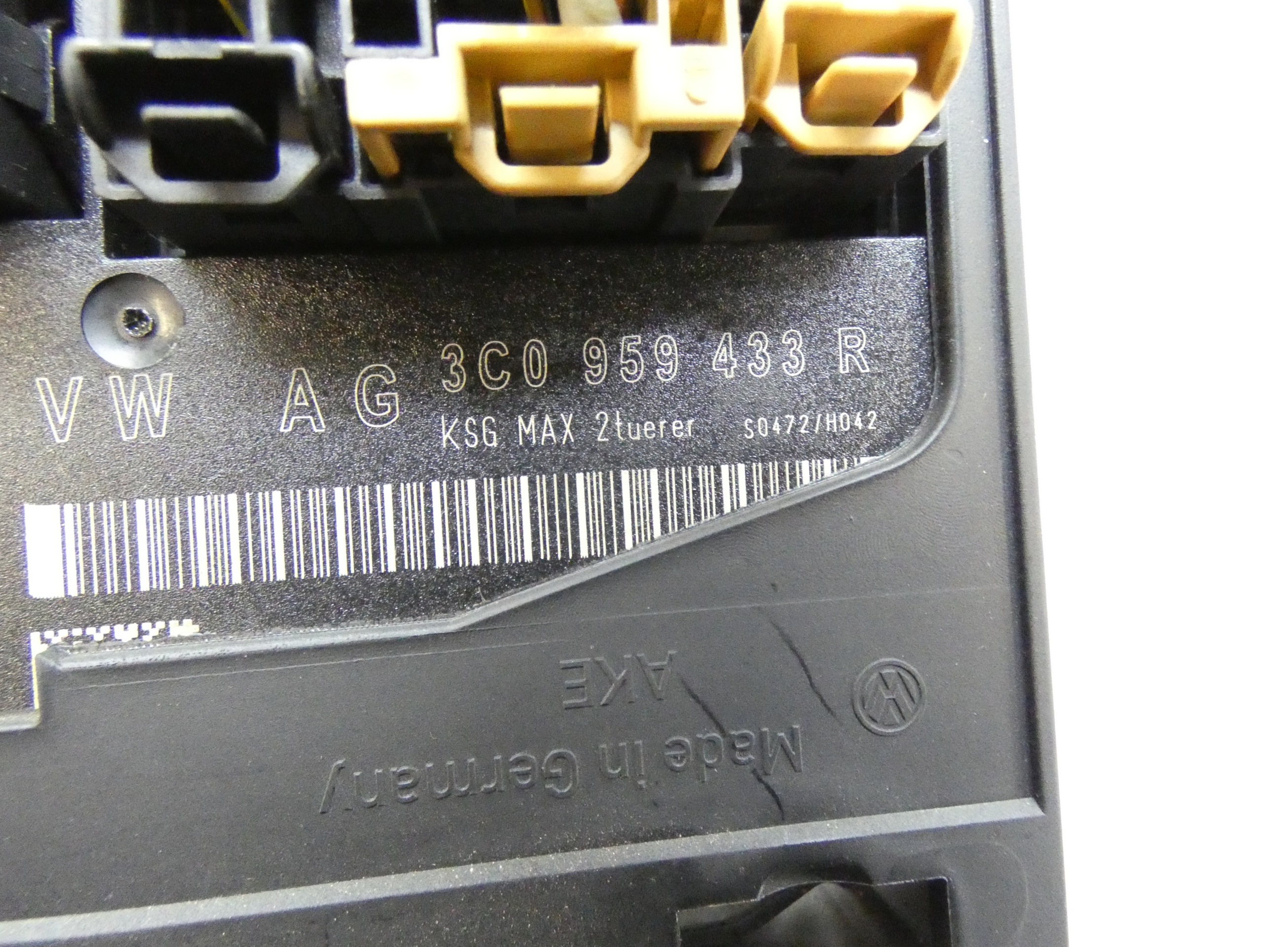 comfort control unit VW PASSAT B6 05-10 3C0959433R