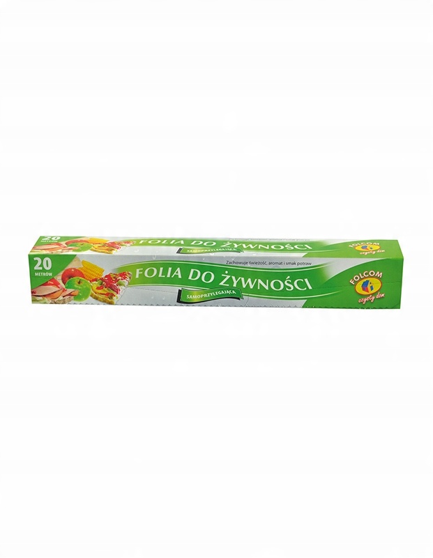 

Folia do żywności samoprzylegająca Folcom 20 m