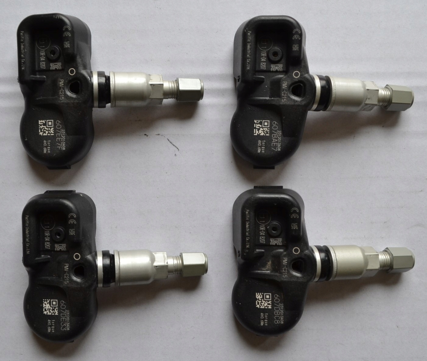 Senzory Tlaku Tpms PMV-C215 Toyota Lexus Oem x4ks C-347