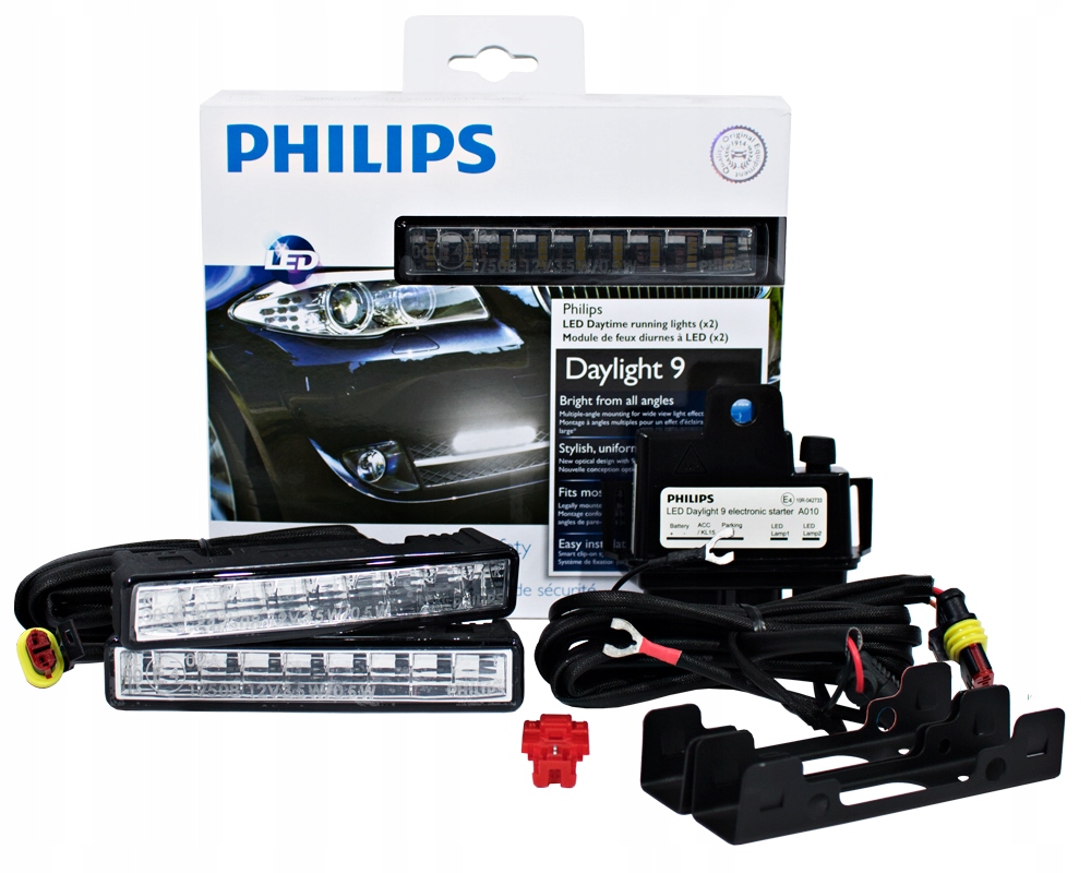 SWIATLA DO JAZDY DZIENNEJ PHILIPS 9 LED DZIENNE