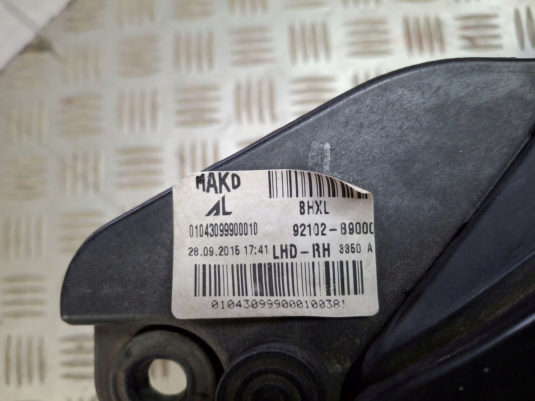 light right front HYUNDAI I10 II 2013R->