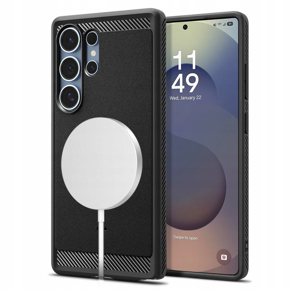 Spigen Odolné Elastické Pouzdro Tpu Magsafe Pro Galaxy S25 Ultra