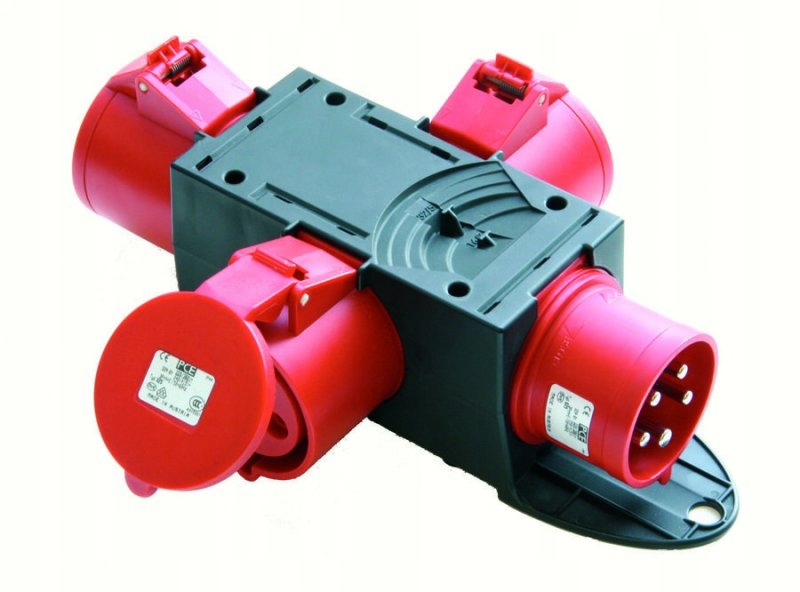 Přenosný rozvaděč „pieszyce“ Vstup 32/5 – výstup 3x32/5 9430009W