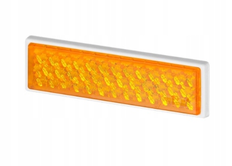 

Odblask żółty prostokątny 72x21 samoprzylepny klej