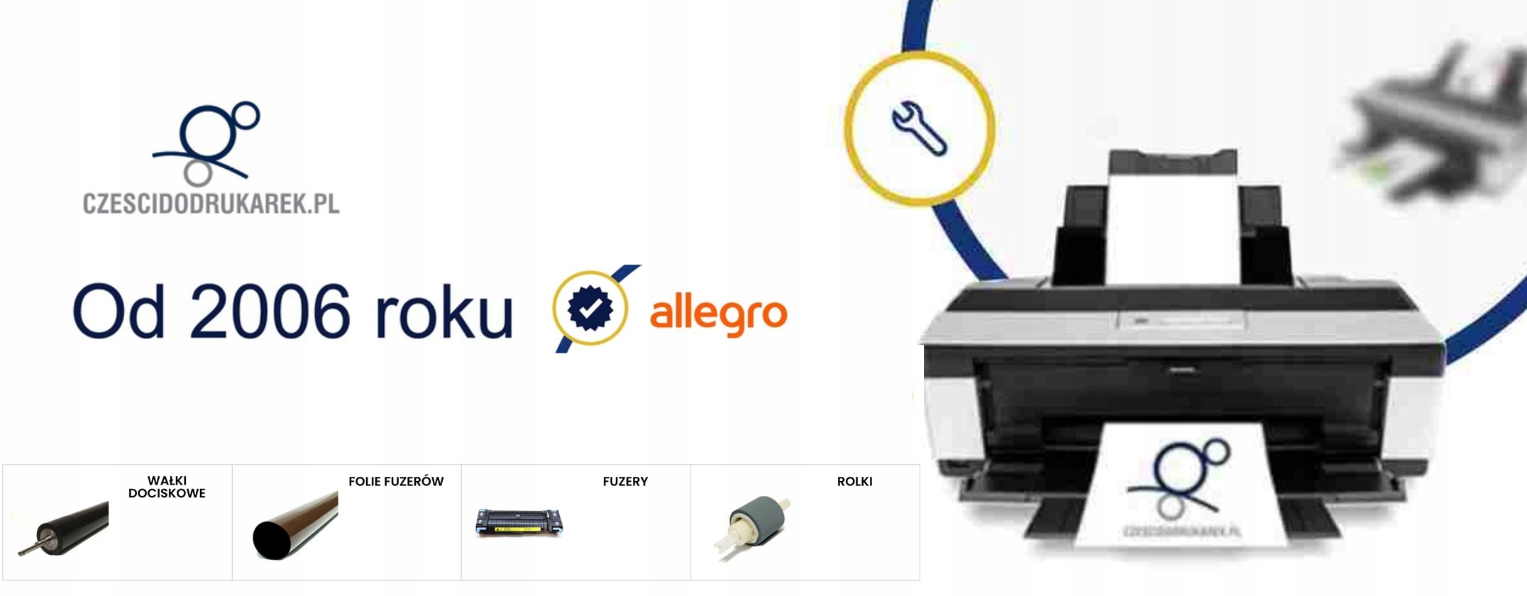 Rolka Separująca Sepration Roller HP LaserJet 9000 9040 9050 RF5-3404 Kod producenta RF5-3404