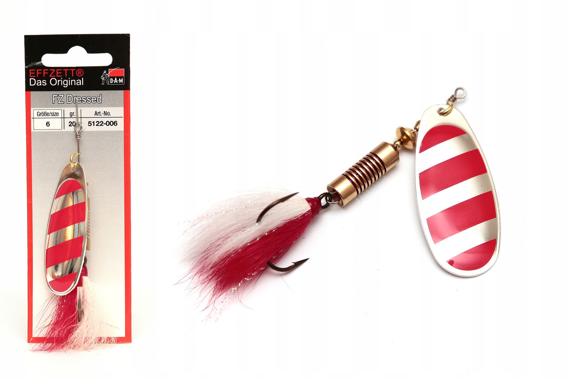 Obrotówka Dam Effzett Standard Dressed ST-3,0 g