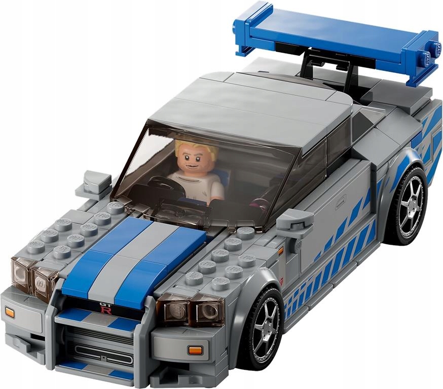 KLOCKI LEGO SPEED CHAMPIONS 76917 AUTO NISSAN SKYLINE GT-R R34 AUTA + TORBA Marka LEGO