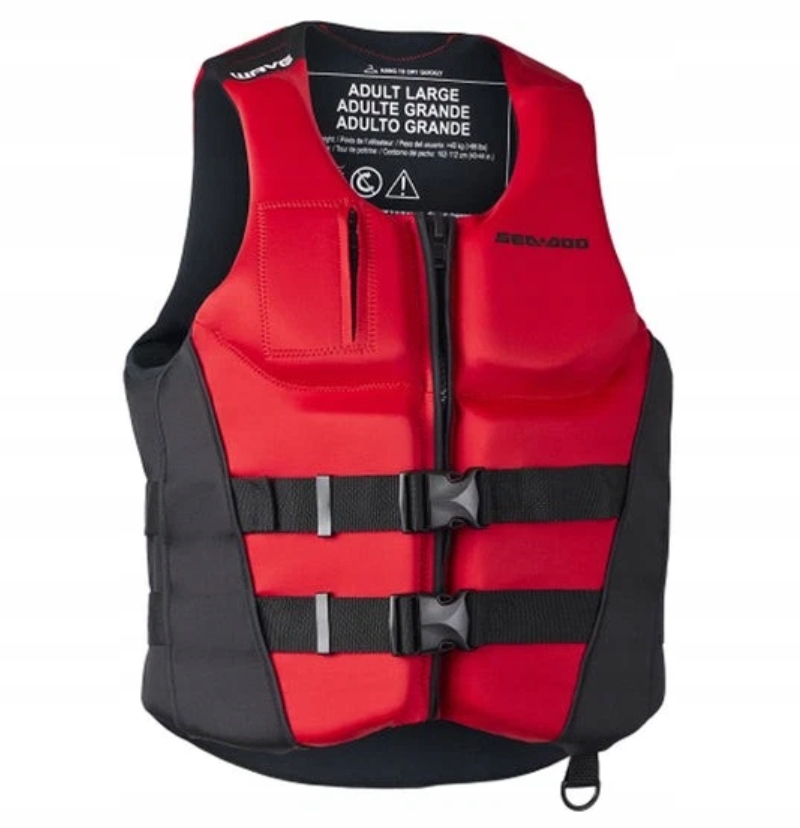 Kamizelka Asekuracyjna Kapok Brp Sea-Doo Wave Czerwony r.S 2870380430