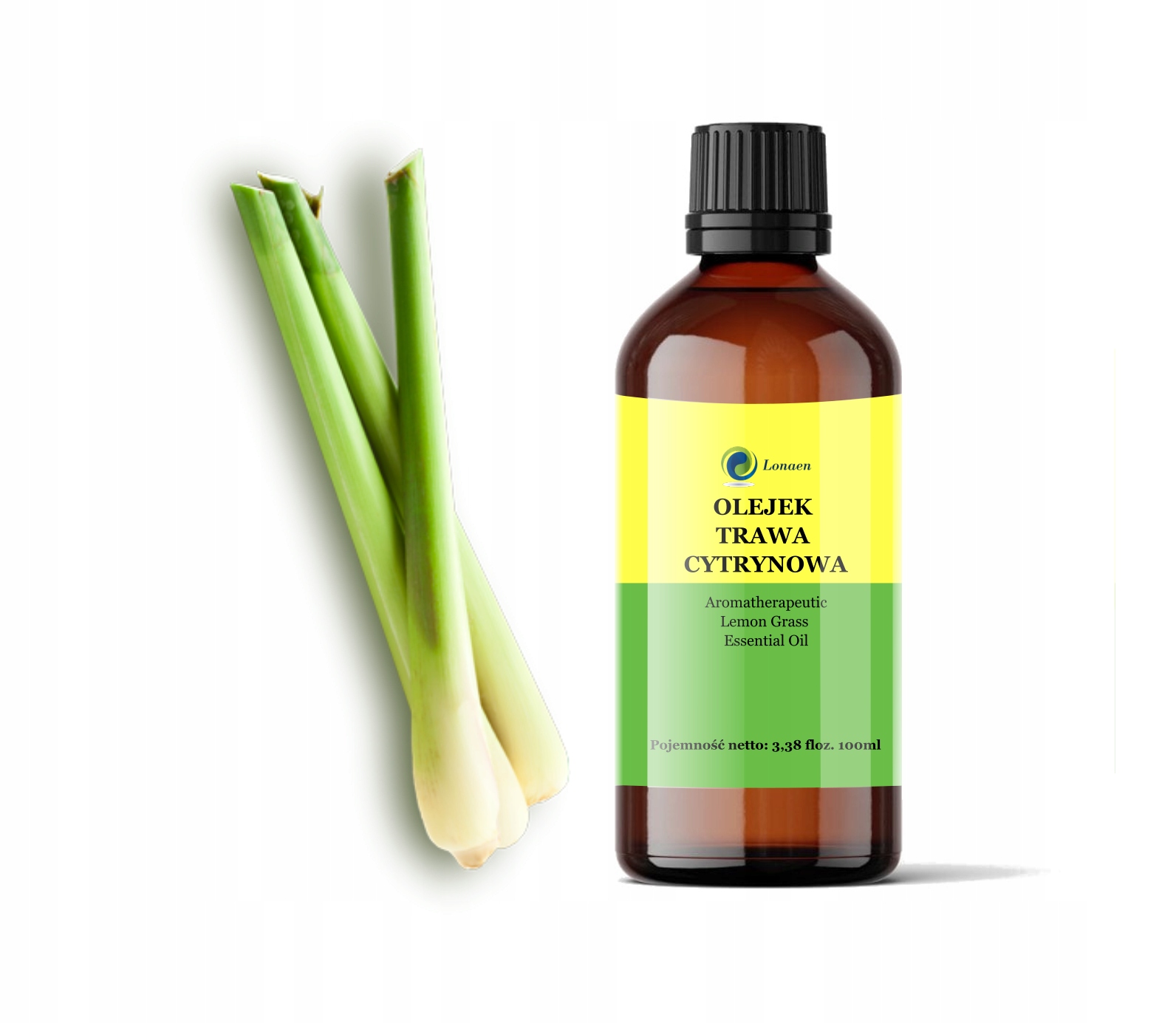 

Olejek Eteryczny Z Trawy Cytrynowej 100ML Natural