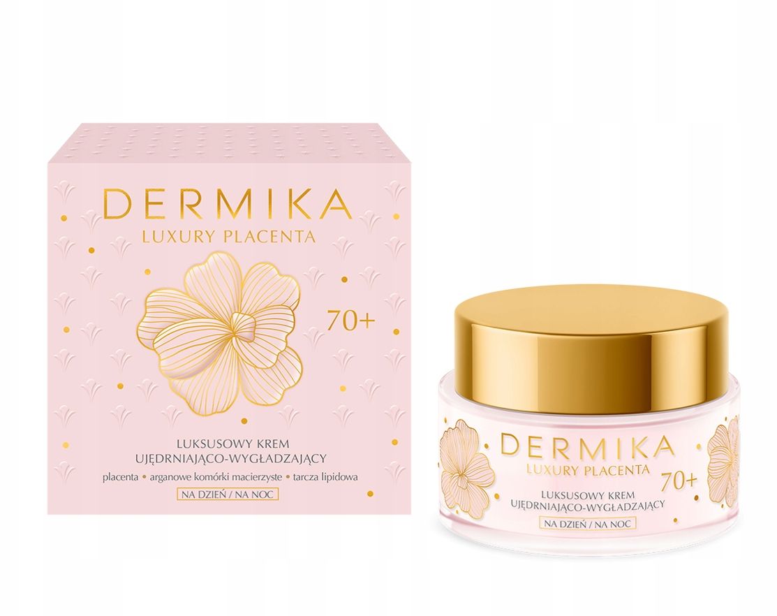 DERMIKA LUXURY PLACENTA krem UJĘDRNIAJĄCY 70+ 50ml