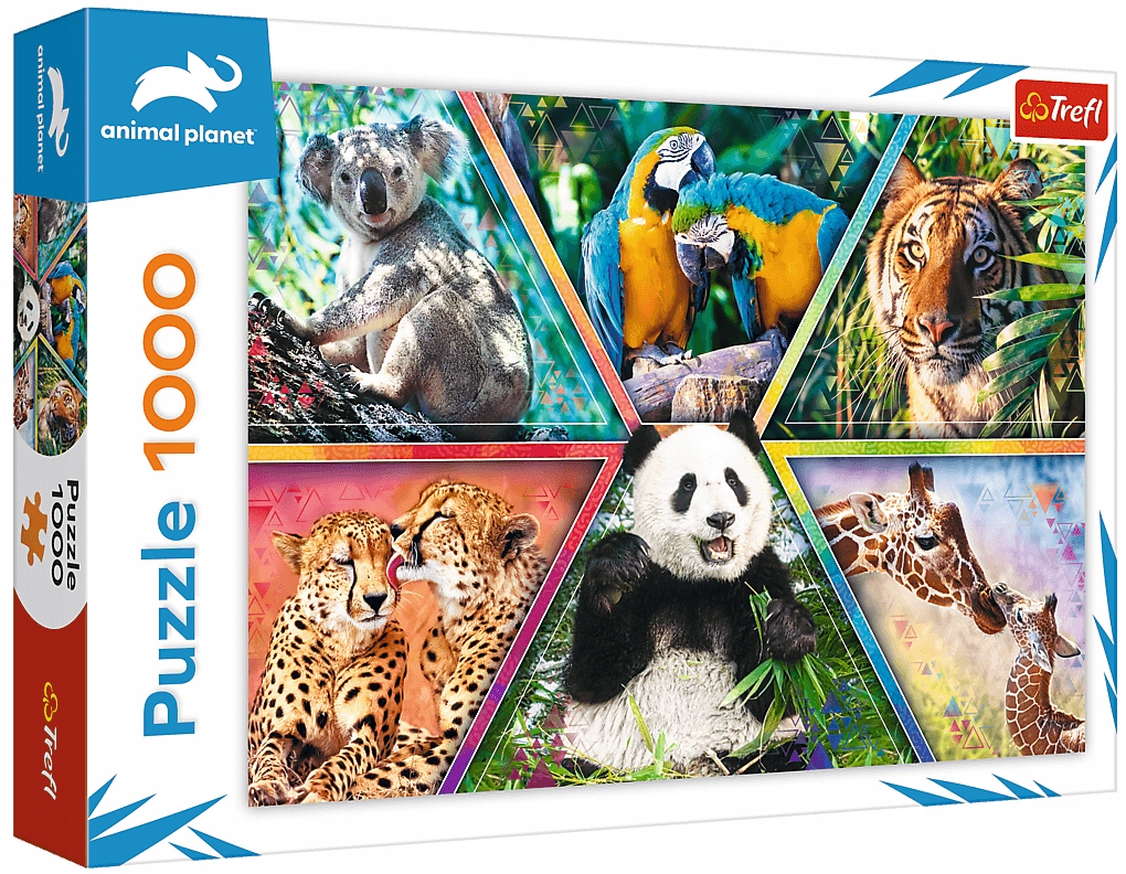 

Trefl Puzzle 1000 Elem Królestwo Zwierząt 10672