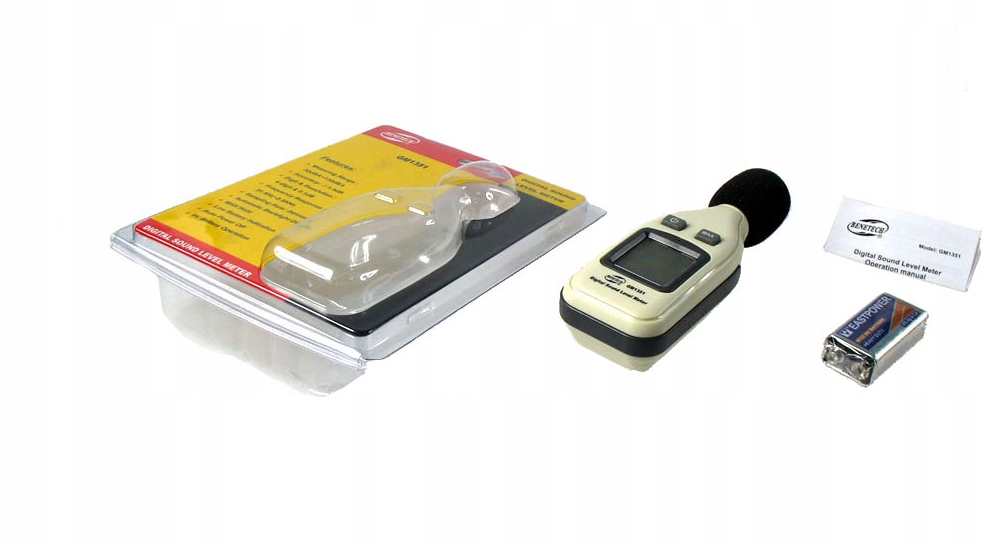 Sonometr GM1351 Certyfikat CE