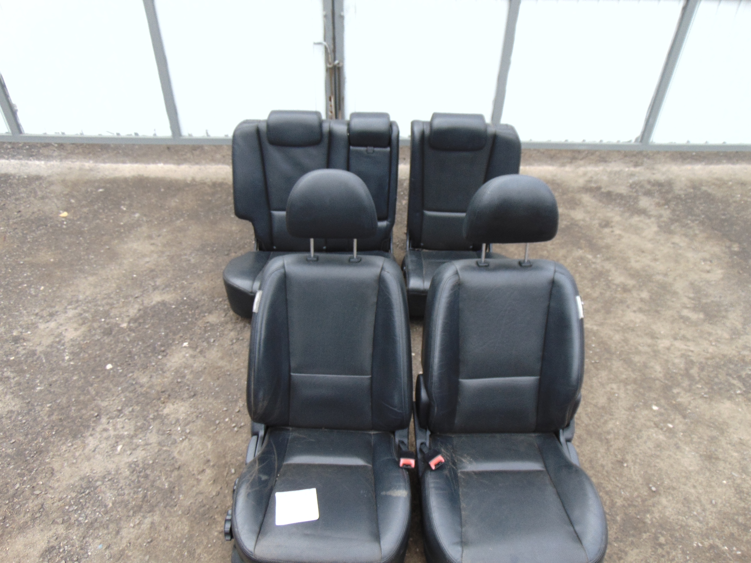 2343545657 - KIA SPORTAGE II СИДЕНЬЯ ДИВАН КОЖА