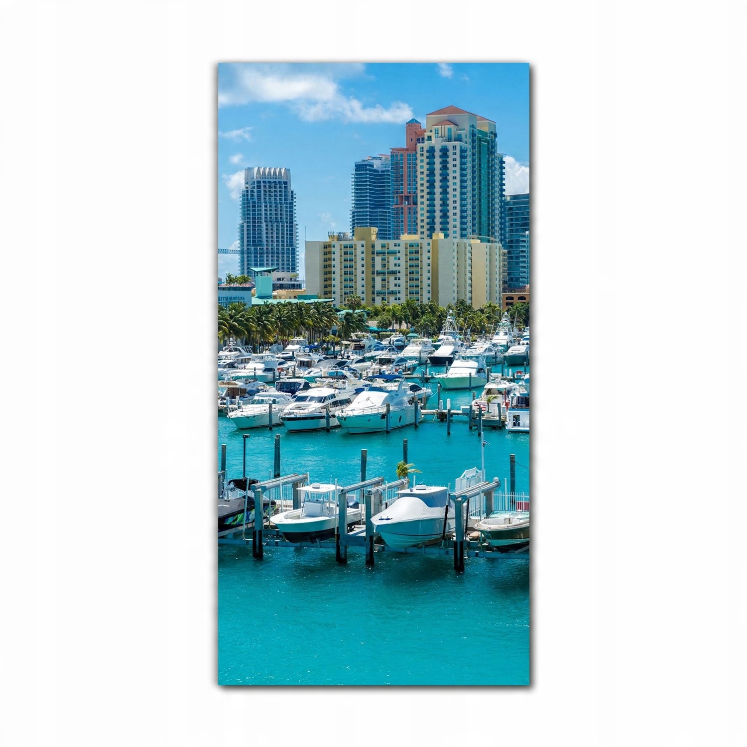 

Foto szklane do sypialni 70x140 Marina Miami ocean