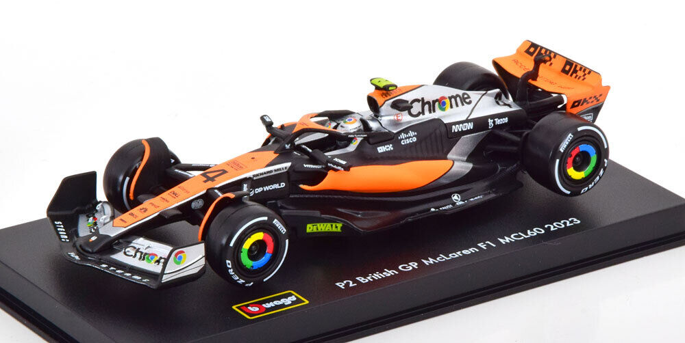 Tvář Mclaren F1 Team MCL60 2023 #4 Bburago