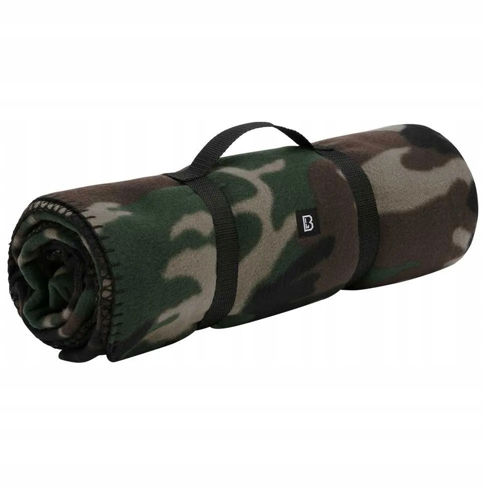 Fleecová deka Brandit Woodland