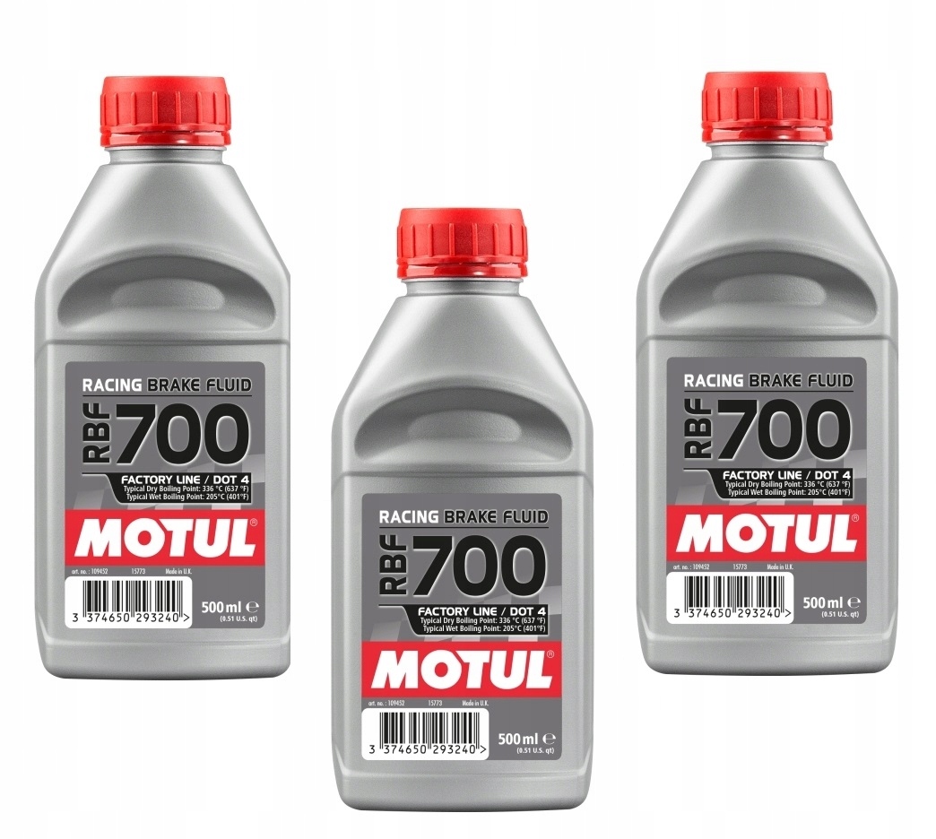 MOTUL BRAKE FLUID PŁYN HAMULCOWY RBF 700 FACTORY LINE 500ML SYNTETYCZNY Numer katalogowy producenta MU109452