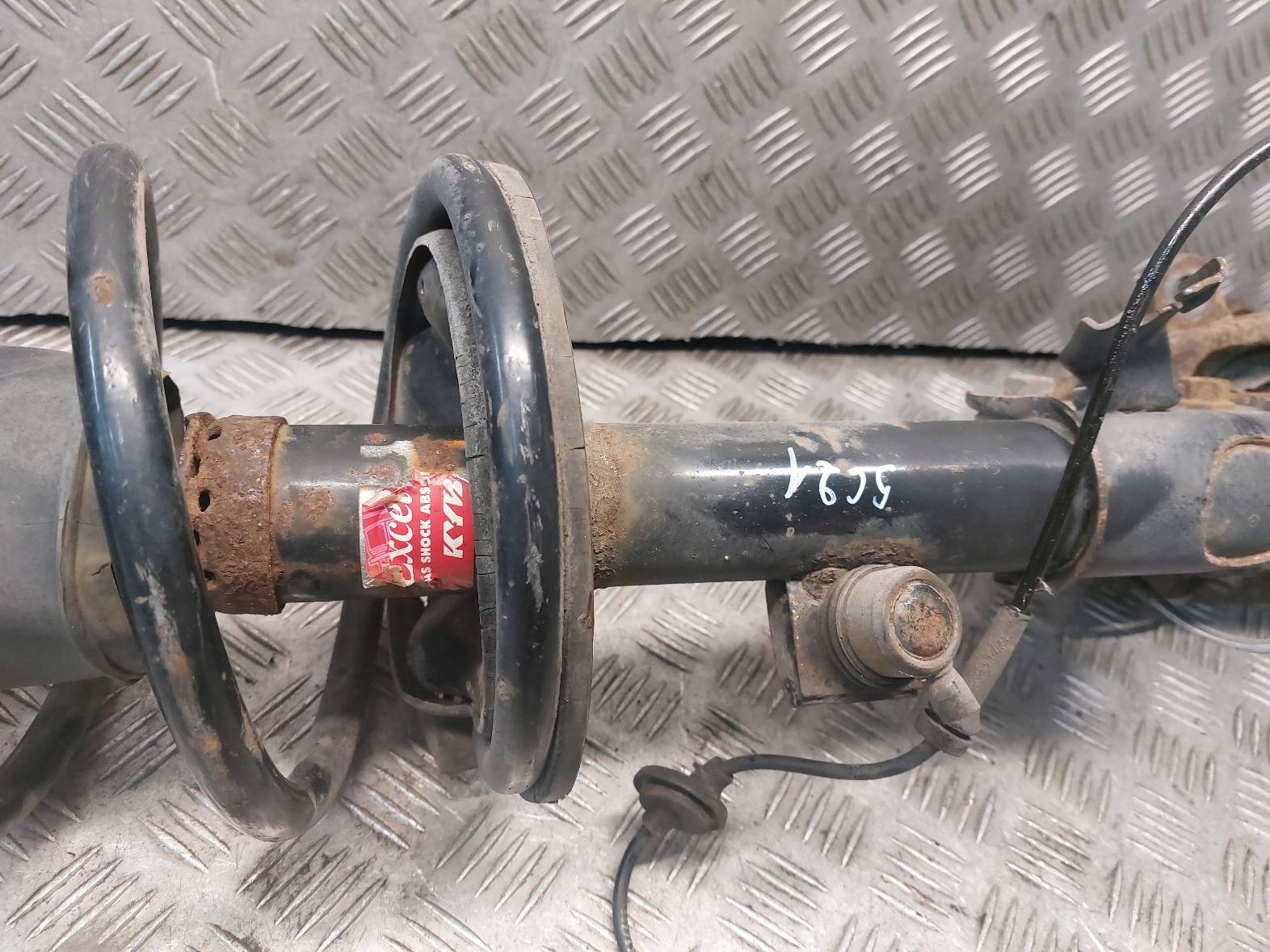 shock absorber spring swing left front NISSAN MURANO Z50 334381