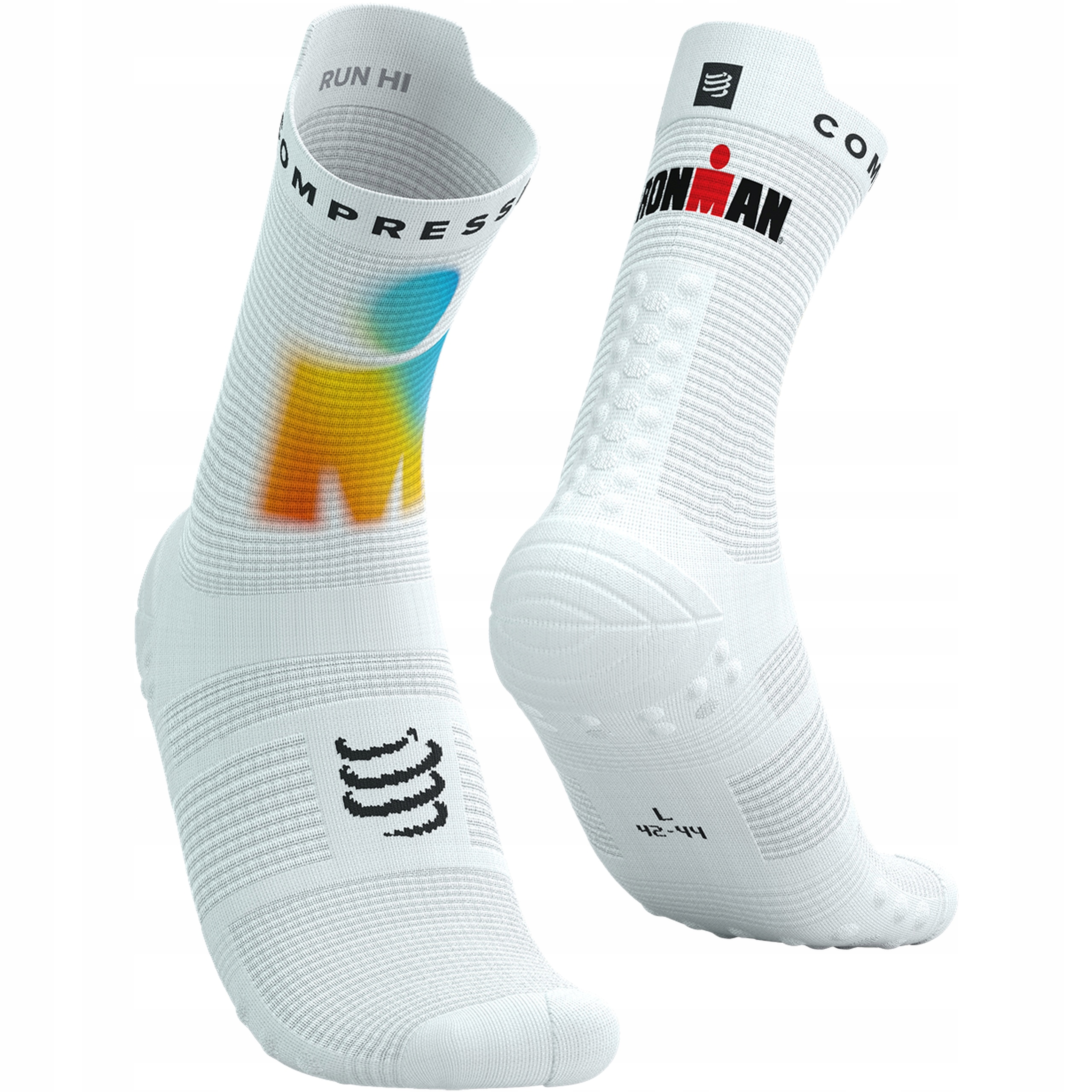 Compressport Skarpety do biegania Edycja Limitowana IronMan Skarpetki 45-48