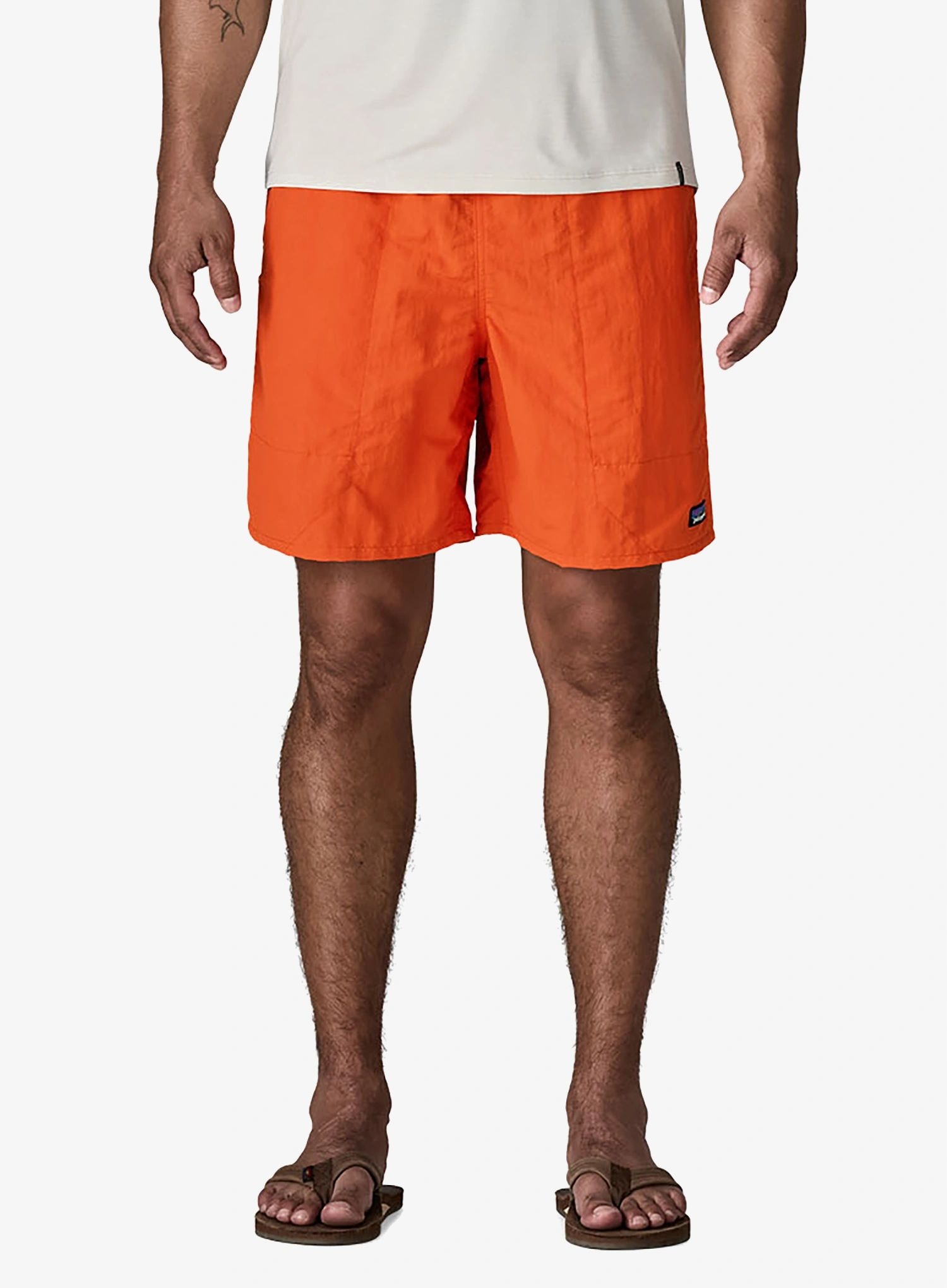 Krátké kraťasy Patagonia Baggies Longs 7 coal orange XL