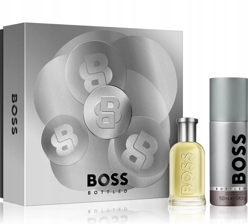 Boss Bottled men zestaw edt 50ml deo 150ml