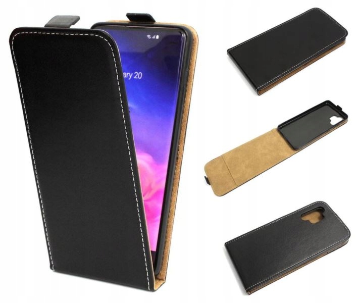 

Etui Gumowe z klapką Hq do Sam A32 4G Lte A325 cza