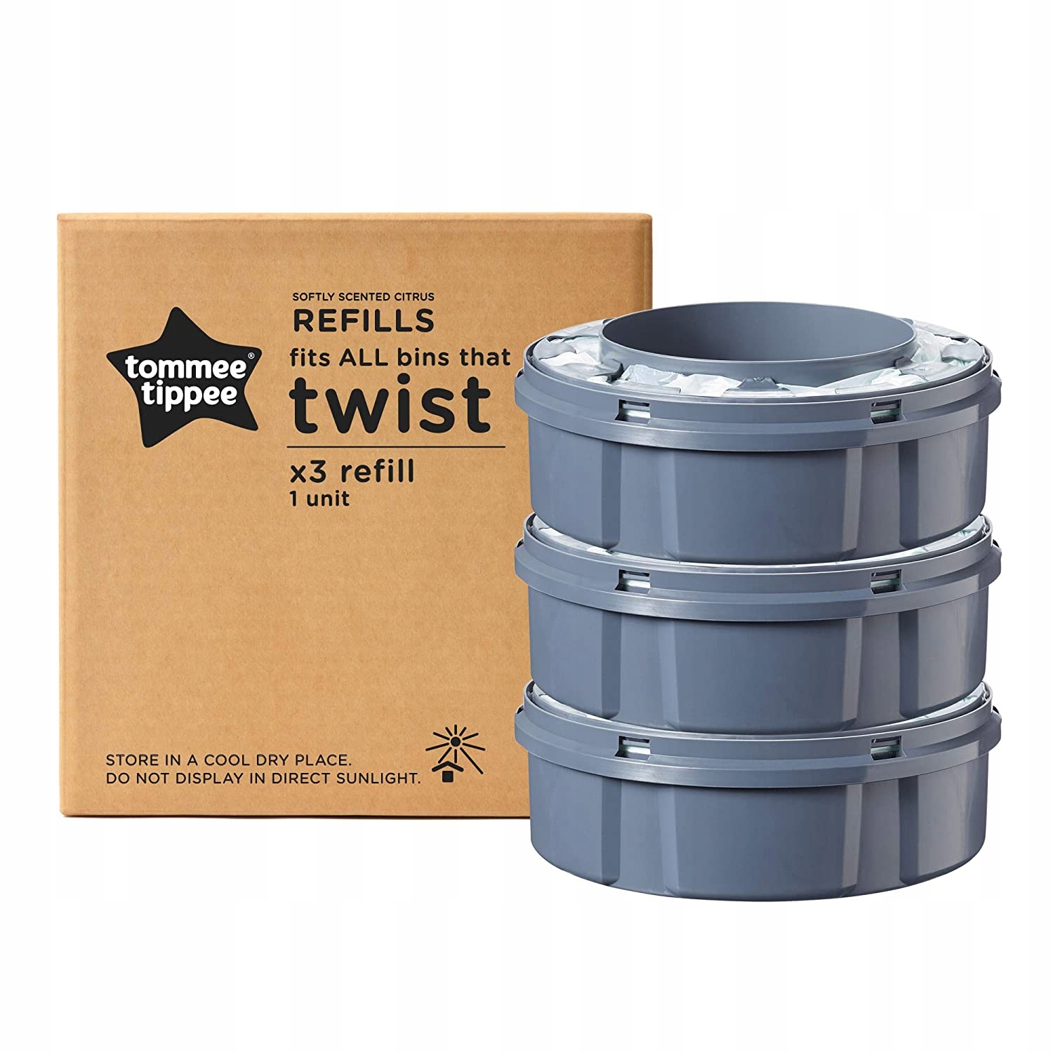 Wkłady do kosza Tommee Tippee wkłady 3 sztuki