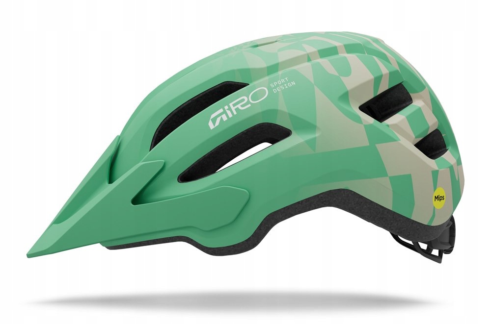 Kask Dziecięcy Juniorski Giro Fixture Ii Mips Matte Green Rush Roz.