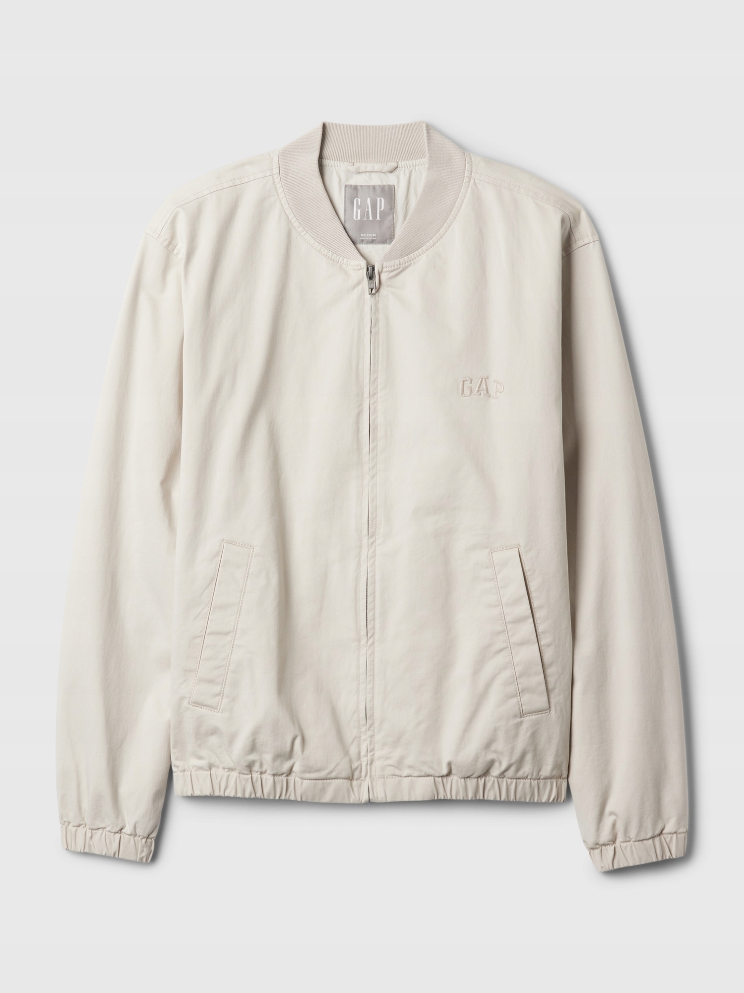 Gap Bunda bomber s logem šedá