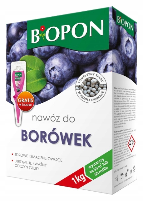 

Nawóz do borówek 1 kg Bopon