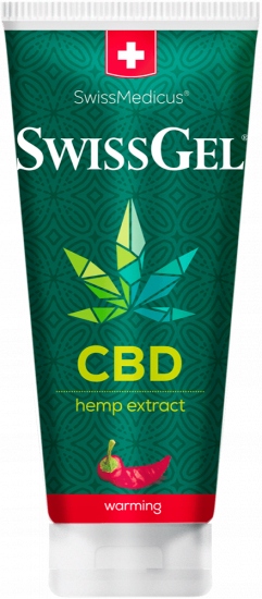 

SwissGel z olejkiem Cbd z konopii rozgrzewający