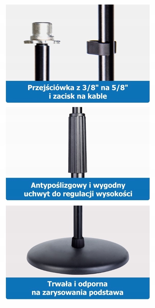 SSQ MS2 - statyw mikrofonowy prosty Kod producenta SSQ