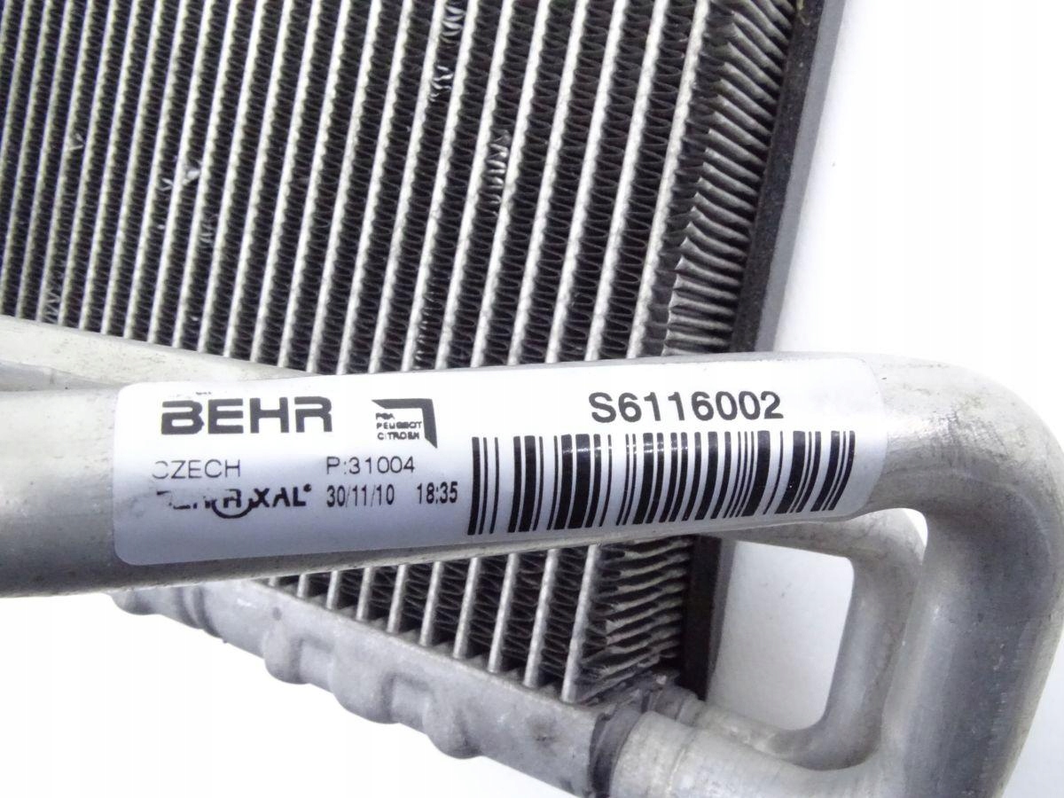 CITROEN C3 II 09-16 PAROWNIK KLIMATYZACJI EUROPA S6116002 Numer katalogowy części S6116002