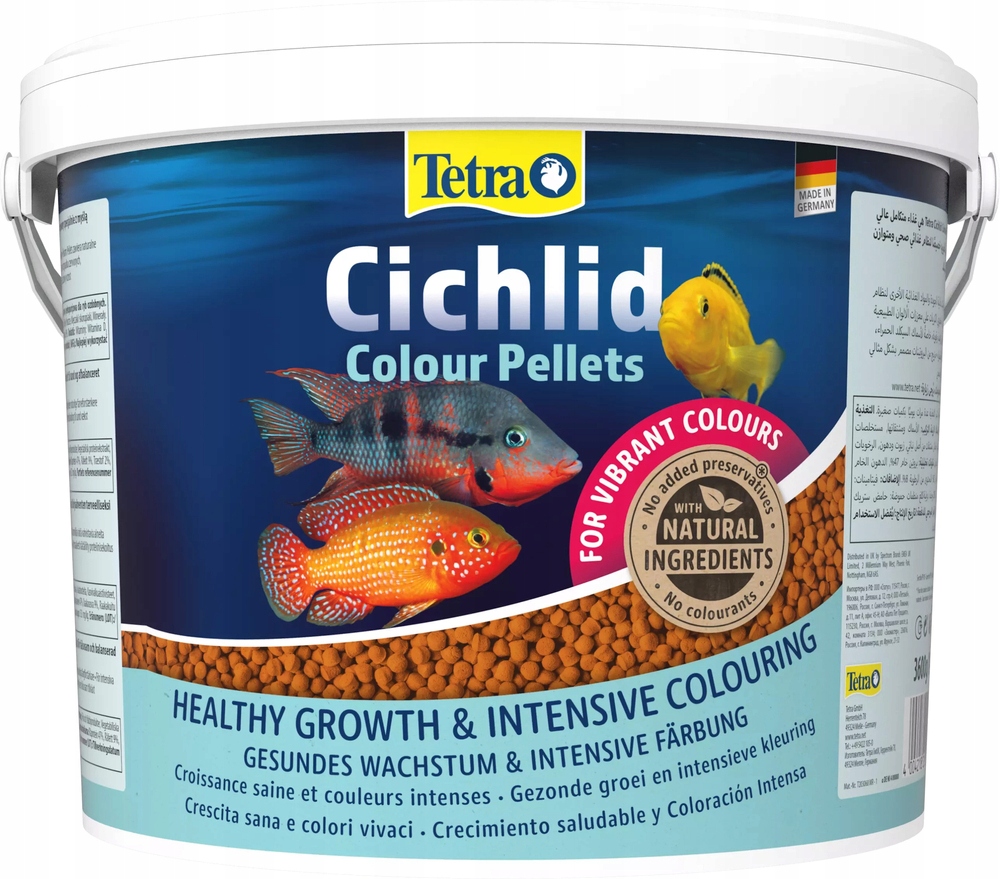 Tetra Krmivo Cichlid Colour 10 L