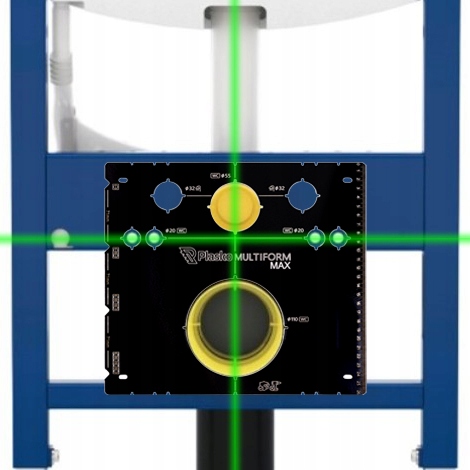 Plasko MULTIFORM MAX profesjonalny szablon do otworów GEBERIT WC GN WK Marka inna