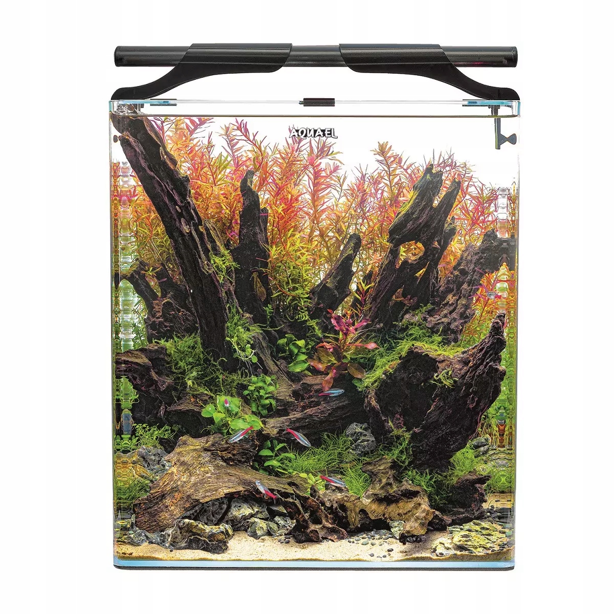 Akwarium Aquael Zestaw Optibent Black Set 70