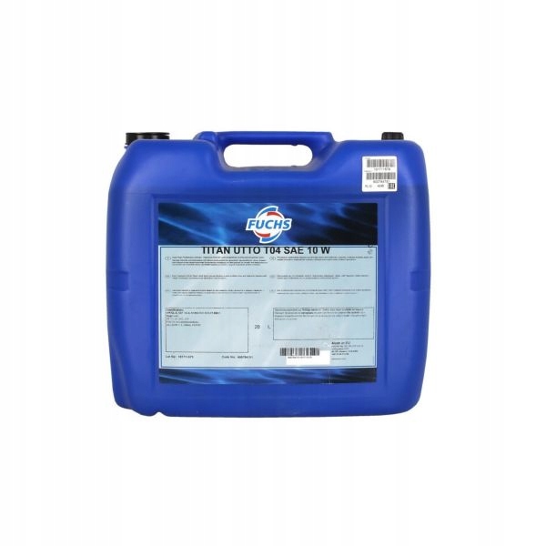 FUCHS TITAN UTTO TO-4 SAE 10W CAT KOMATSU olej 20L