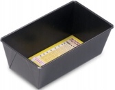 

Czarna Forma Blacha Do Pieczenia keksówka 25 x 11