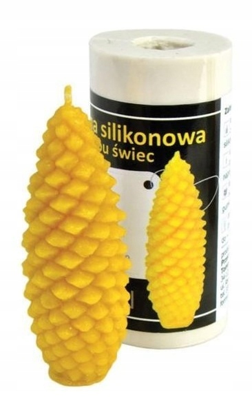 

Forma do wosku świec Szyszka sosnowa 8cm Łysoń