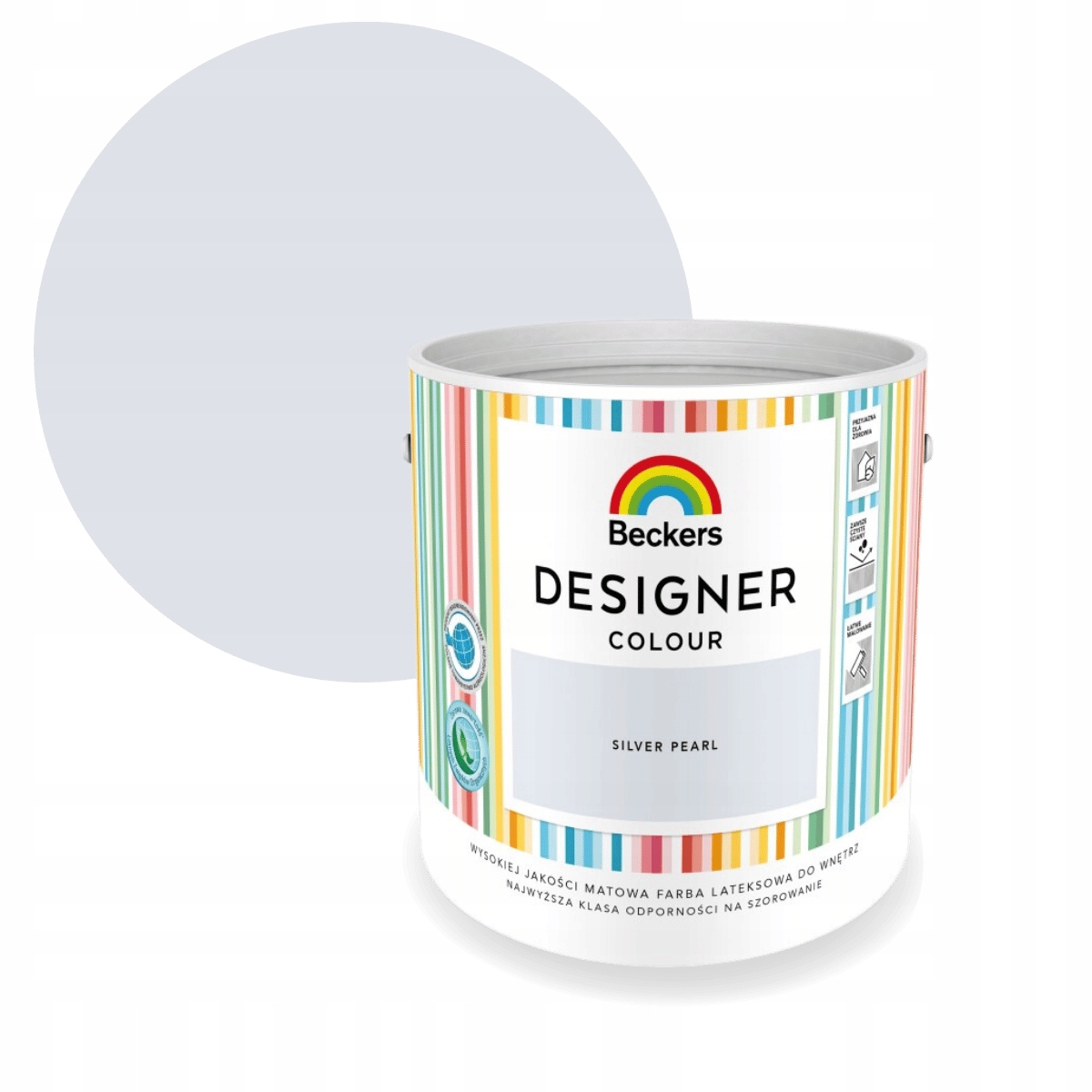 Beckers Designer Color 2,5 l stříbrná perleťová