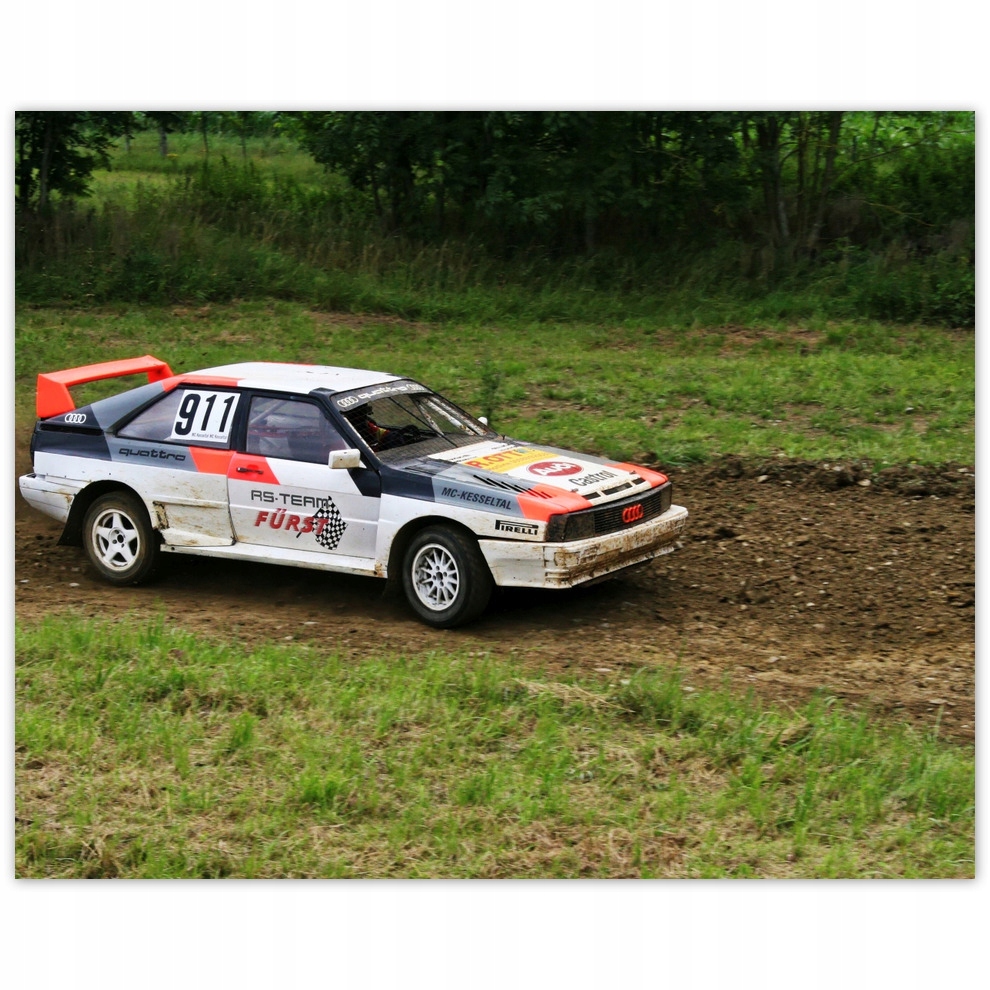 

Plakaty 50x40 Audi Quattro na trasie